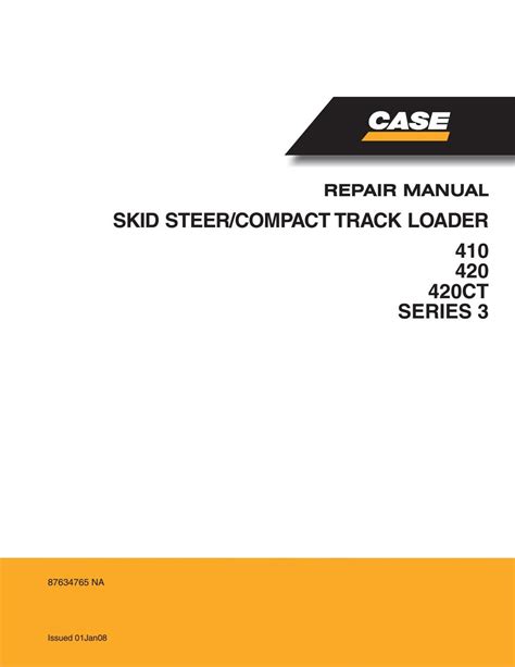 case 410 skid steer service manual|case 410 skid steer specs.